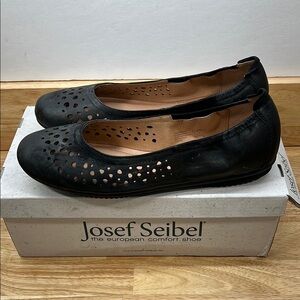 Josef Seibel 39, 8 Black Nesty Oil Pippa 29 Women's Shoes